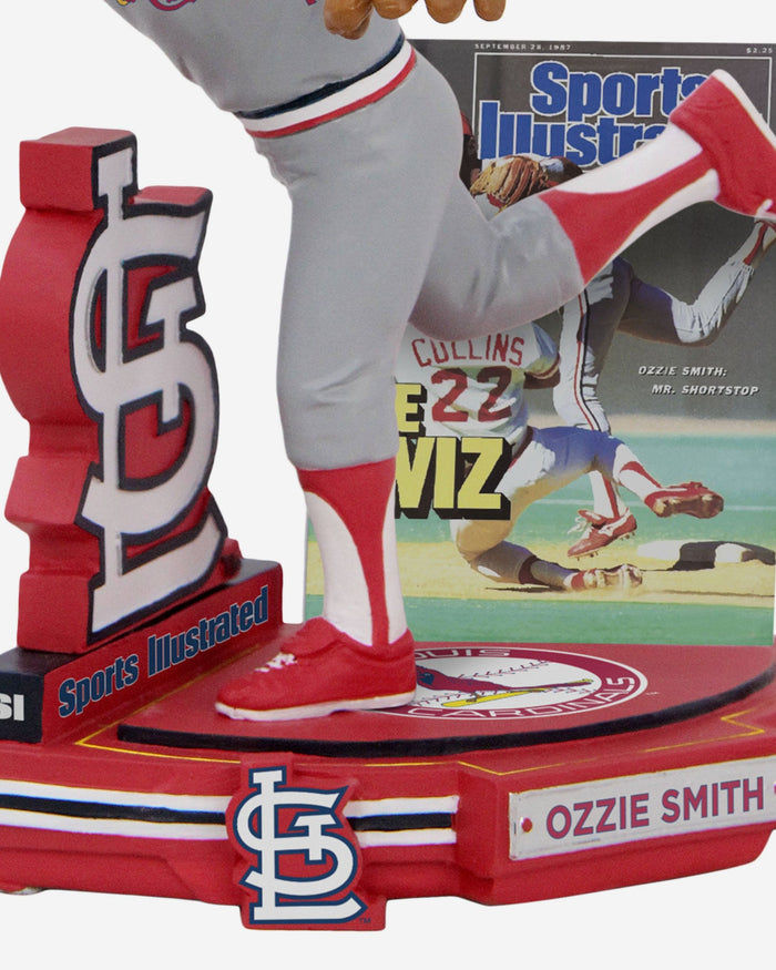 Ozzie Smith St Louis Cardinals The Wiz Sports Illustrated Cover Bobblehead FOCO - FOCO.com