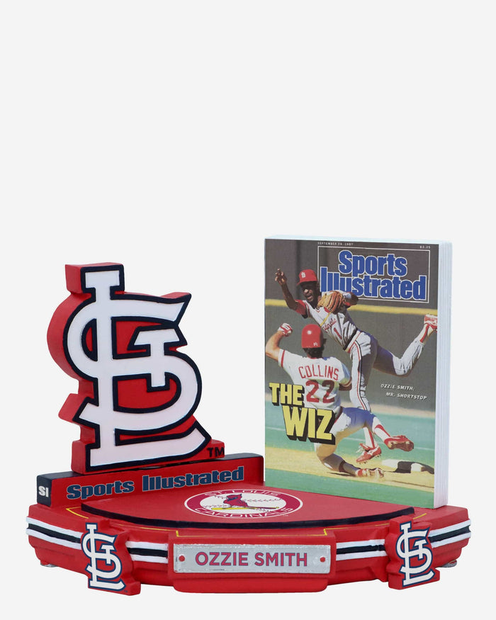 Ozzie Smith St Louis Cardinals The Wiz Sports Illustrated Cover Bobblehead FOCO - FOCO.com