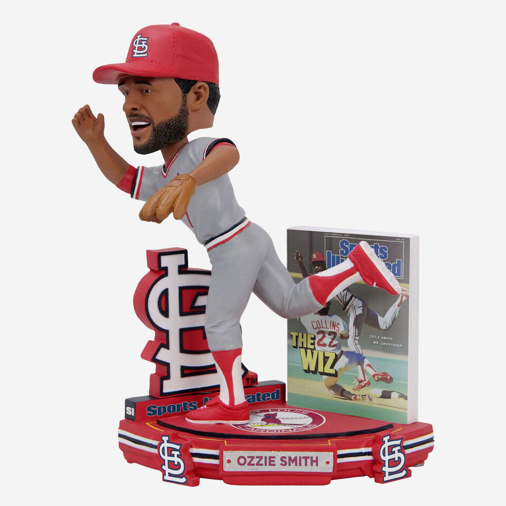 Ozzie Smith St Louis Cardinals The Wiz Sports Illustrated Cover Bobblehead FOCO - FOCO.com