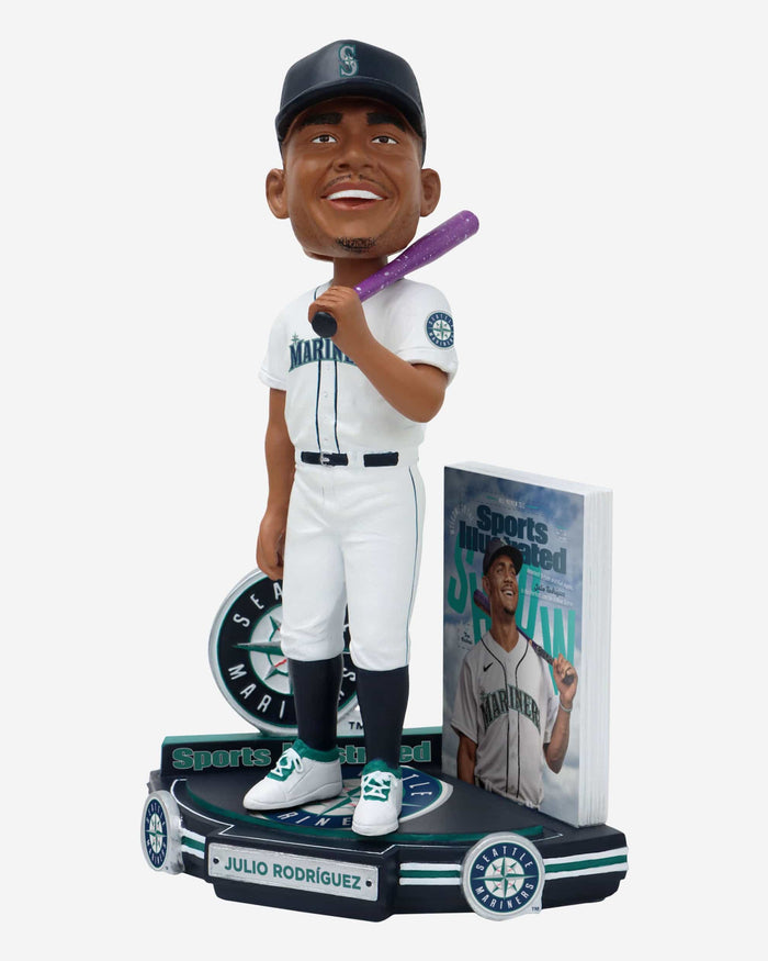 Julio Rodriguez Seattle Mariners Welcome To The Show Sports Illustrated Cover Bobblehead FOCO - FOCO.com
