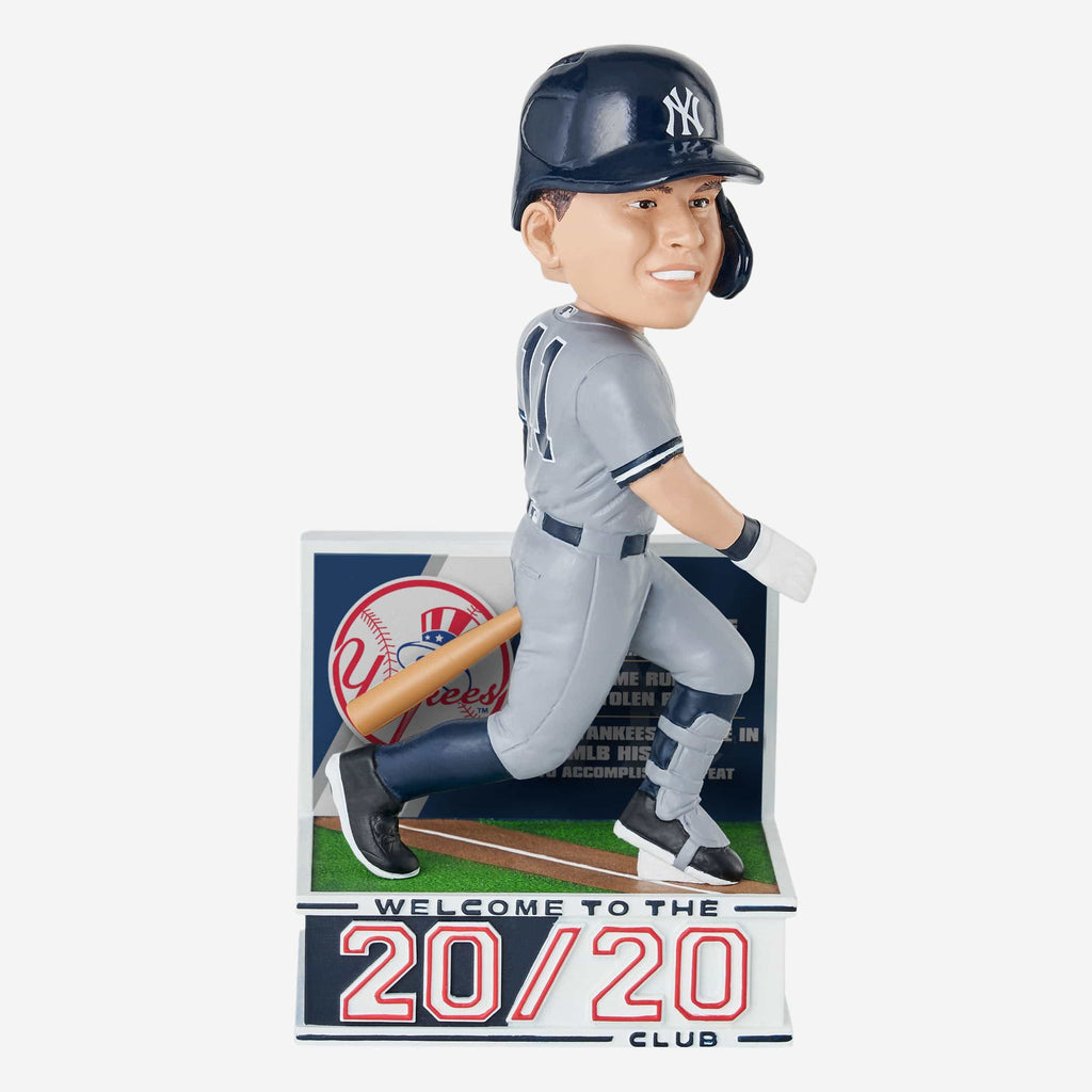 Anthony Volpe New York Yankees Rookie Season 20 Home Runs & 20 Stolen Bases Bobblehead FOCO - FOCO.com