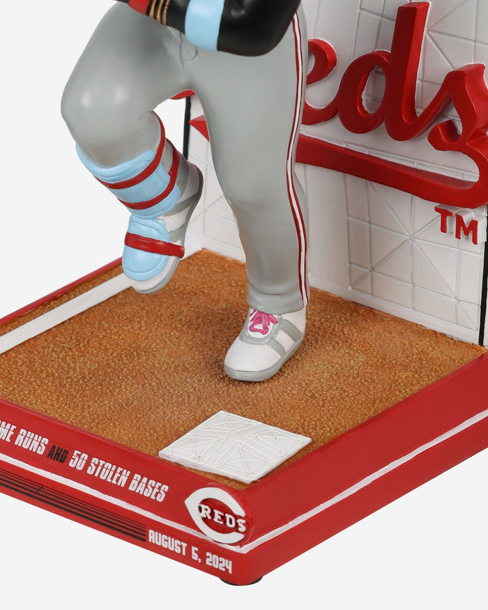 Elly De La Cruz Cincinnati Reds 20 Home Runs & 50 Stolen Bases Bobblehead FOCO - FOCO.com