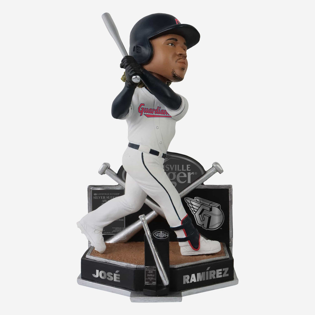 Jose Ramirez Cleveland Guardians 2022 Silver Slugger Bobblehead FOCO - FOCO.com