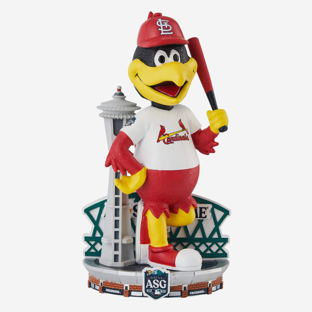 Fredbird St Louis Cardinals 2023 All-Star Bobbles on Parade Mascot Bobblehead FOCO - FOCO.com