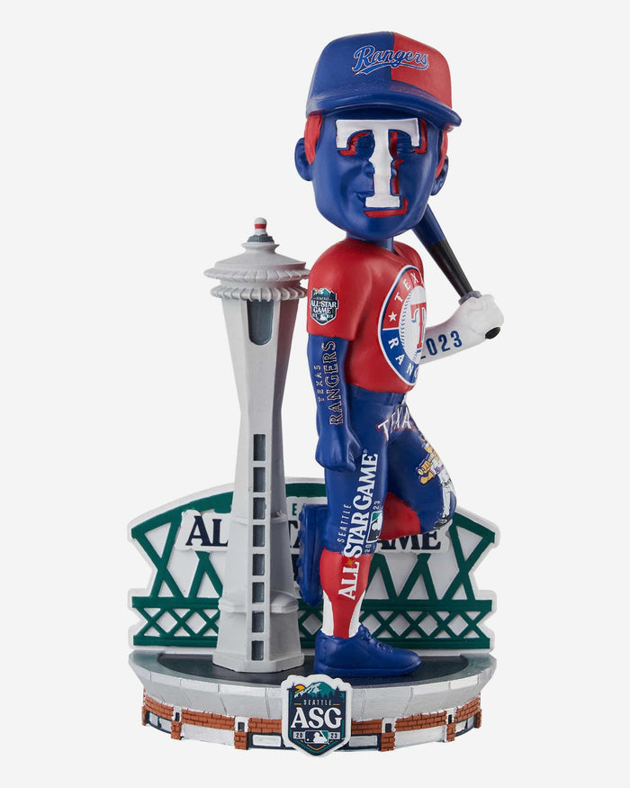 FOCO Texas Rangers Baby Bro Mascot Bobblehead