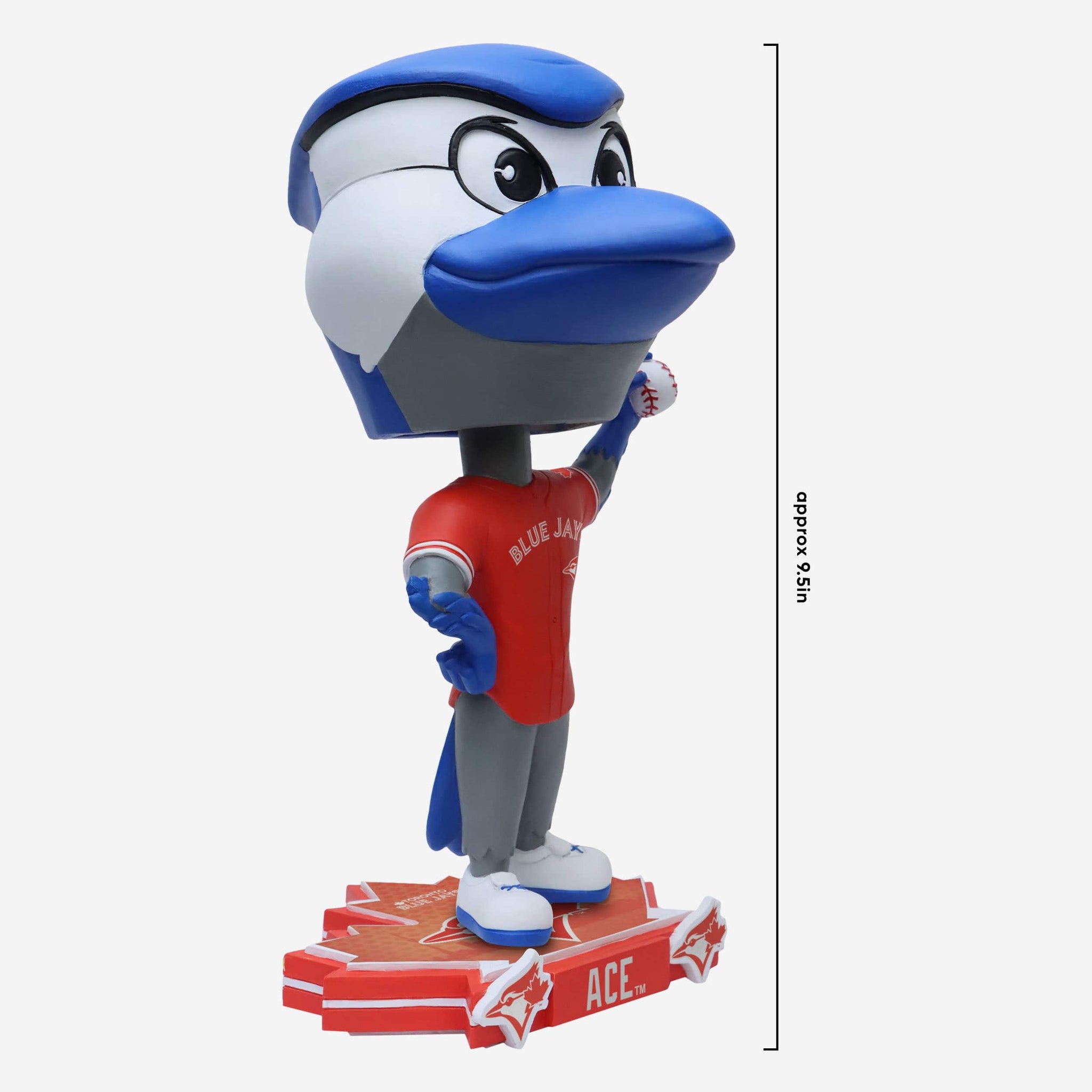 ACE Toronto Blue Jays Mascot 2022 Bobblehead Canada Day Jersey Edition /322  New*