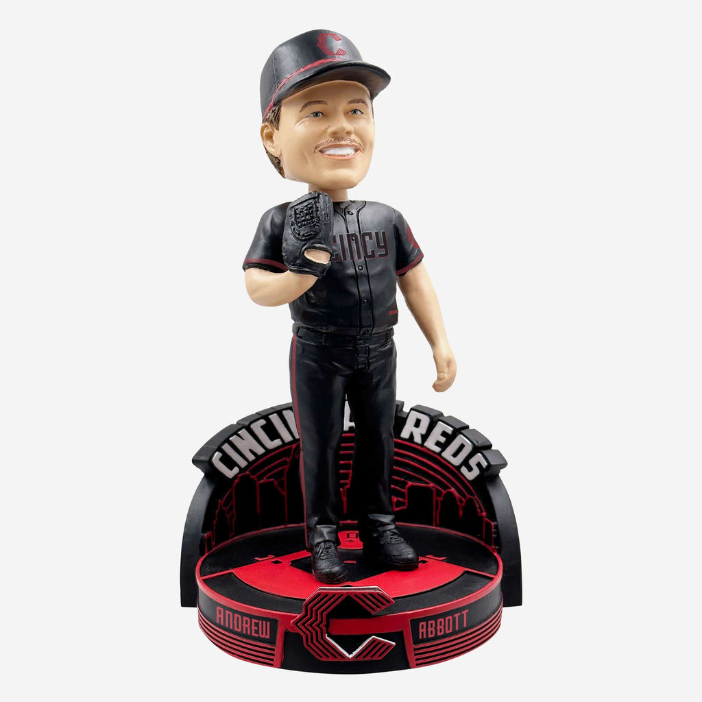 Andrew Abbott Cincinnati Reds 2023 City Connect Bobblehead FOCO - FOCO.com