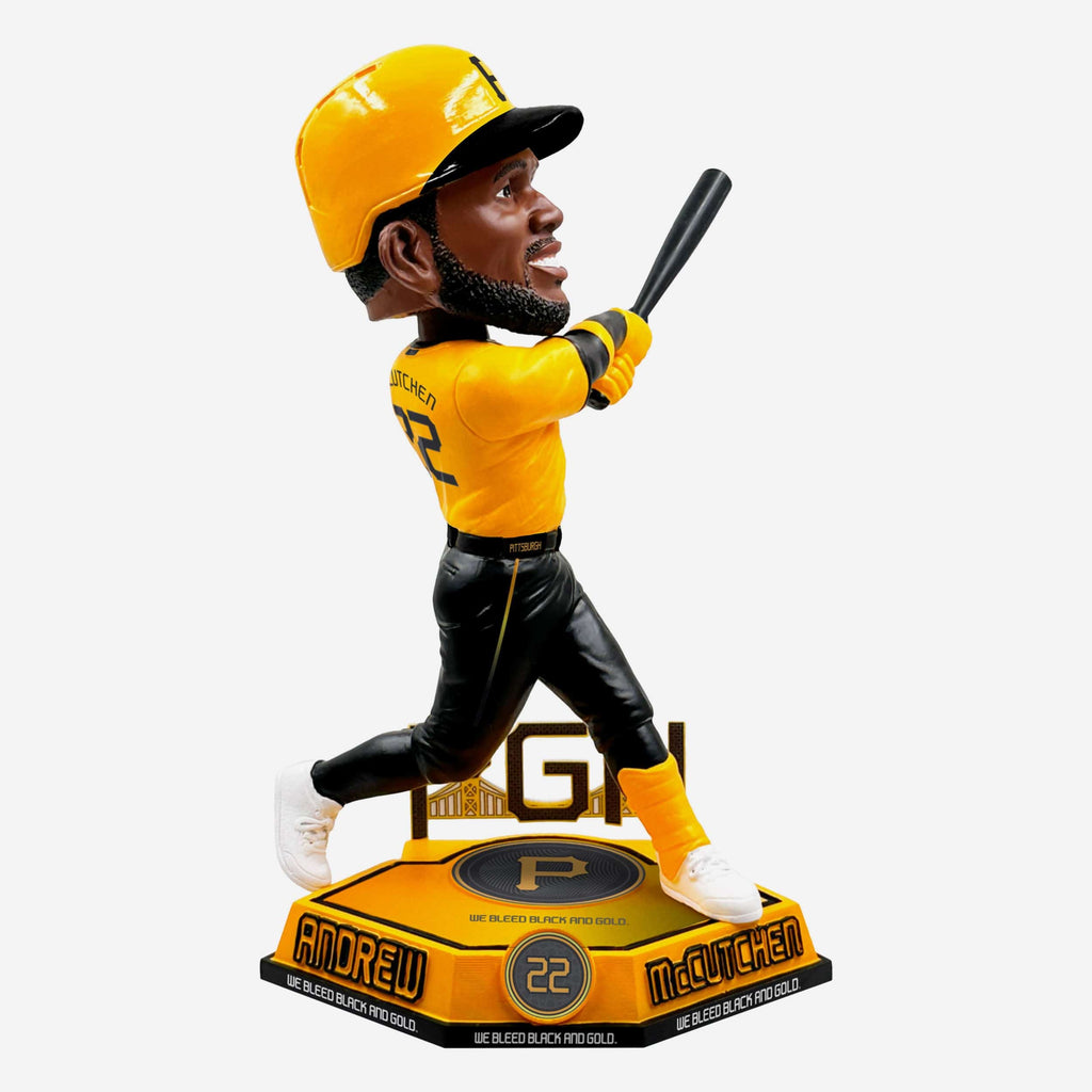 Andrew McCutchen Pittsburgh Pirates 2023 City Connect Bobblehead FOCO - FOCO.com