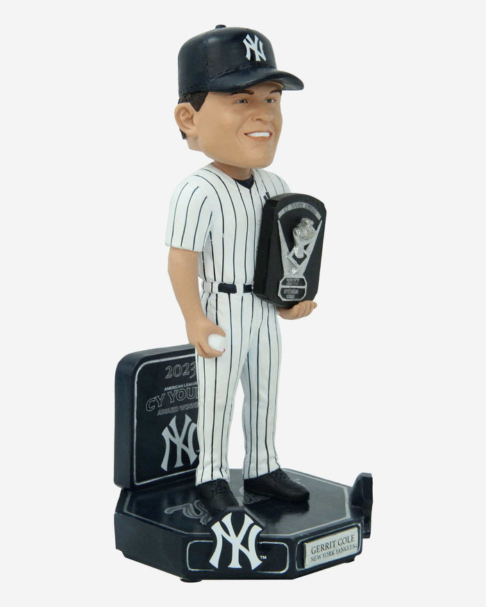 Gerrit Cole New York Yankees 2023 AL Cy Young Award Bobblehead FOCO - FOCO.com