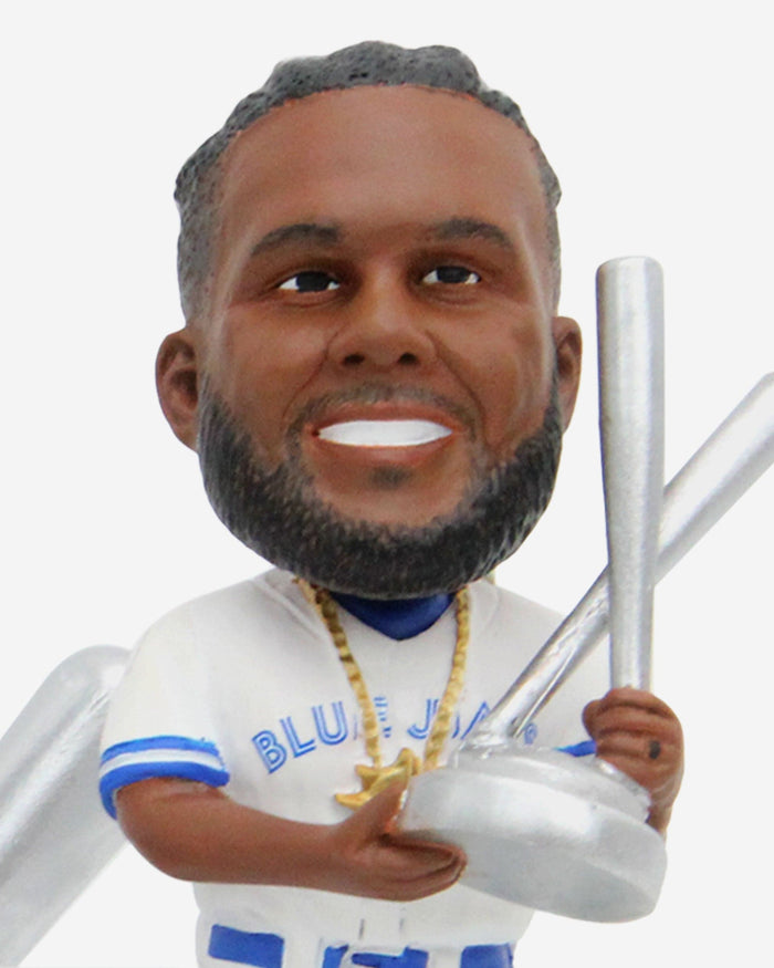 Vladimir Guerrero Sr & Jr Los Angeles Angels & Toronto Blue Jays Home Run Derby Champions Then and Now Bobblehead FOCO - FOCO.com
