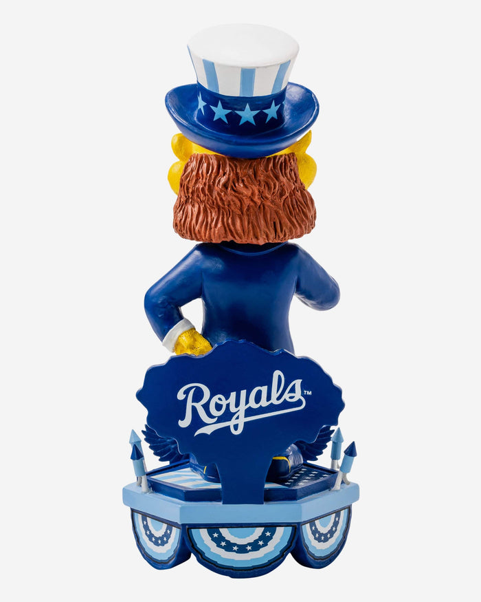 Sluggerrr Kansas City Royals Americana Mascot Bobblehead FOCO - FOCO.com