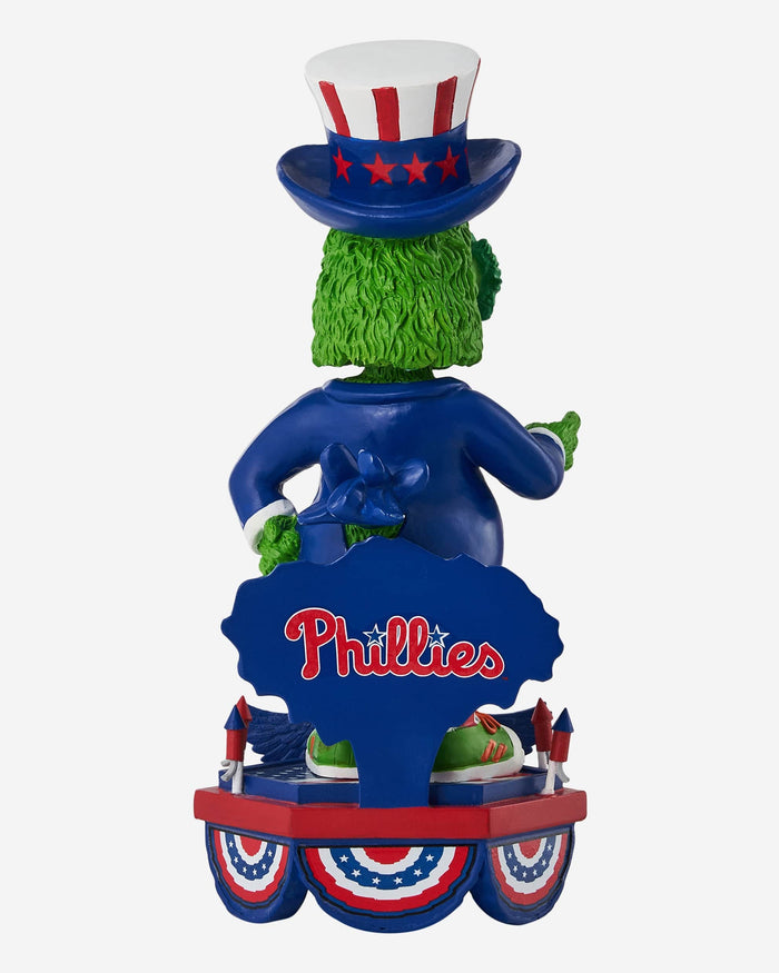 Phillie Phanatic Philadelphia Phillies Americana Mascot Bobblehead FOCO - FOCO.com