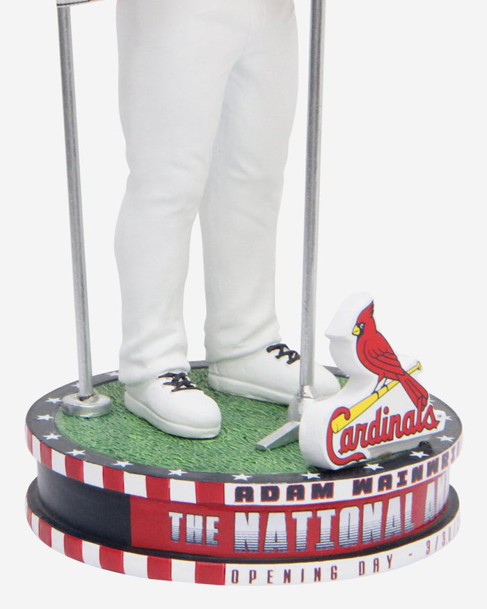 Adam Wainwright St Louis Cardinals Opening Day National Anthem Bobblehead FOCO - FOCO.com