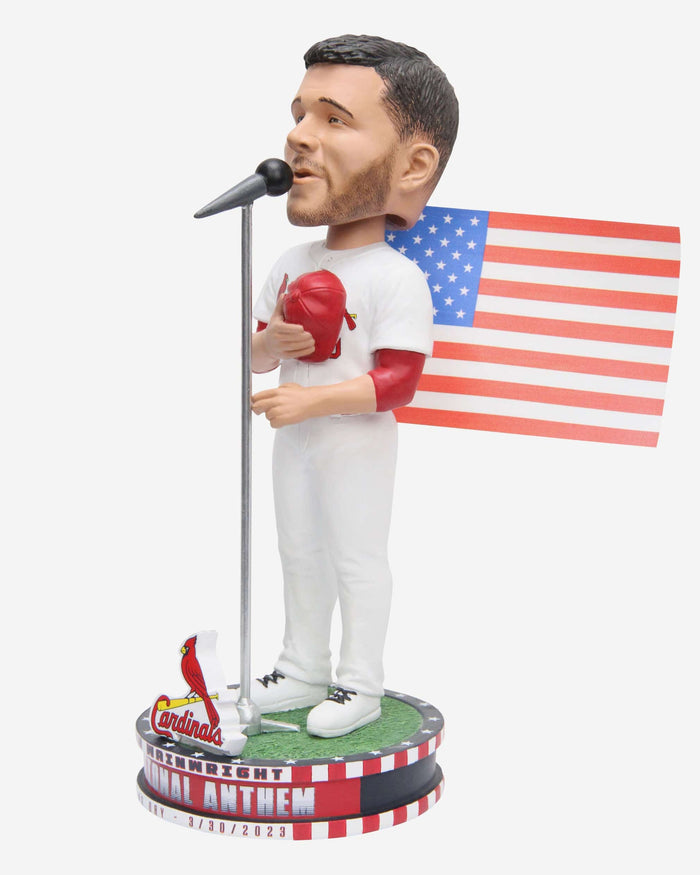 Adam Wainwright St Louis Cardinals Opening Day National Anthem Bobblehead FOCO - FOCO.com