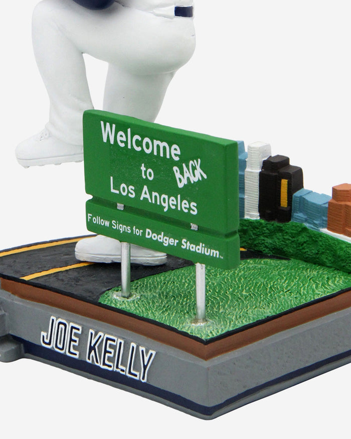 Joe Kelly Los Angeles Dodgers Pouty Face Welcome Back Next Stop Bobblehead FOCO - FOCO.com