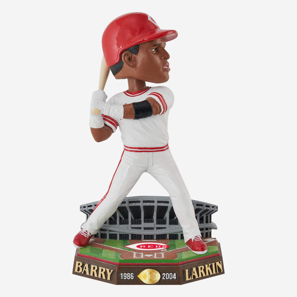 Barry Larkin Cincinnati Reds Retired Pro Gate Series Bobblehead FOCO - FOCO.com