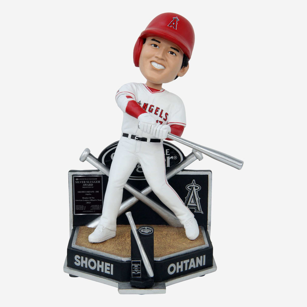 Shohei Ohtani Los Angeles Angels 2023 Silver Slugger Bobblehead FOCO - FOCO.com
