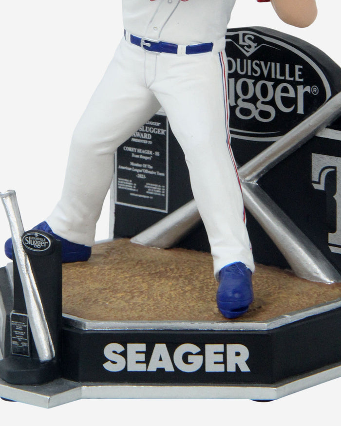 Corey Seager Texas Rangers 2023 Silver Slugger Bobblehead FOCO - FOCO.com