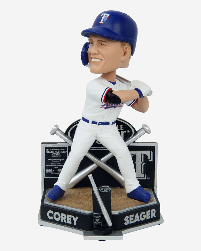 Corey Seager Texas Rangers 2023 Silver Slugger Bobblehead FOCO - FOCO.com