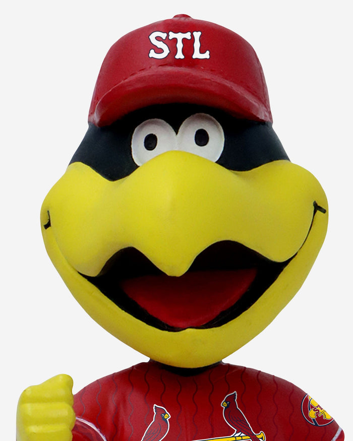 Fredbird St Louis Cardinals 2024 City Connect Mascot Bobblehead FOCO - FOCO.com