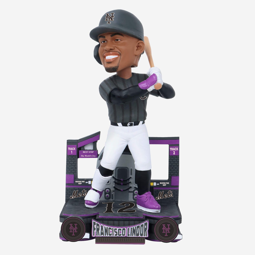 Francisco Lindor New York Mets 2024 City Connect Bobblehead FOCO - FOCO.com