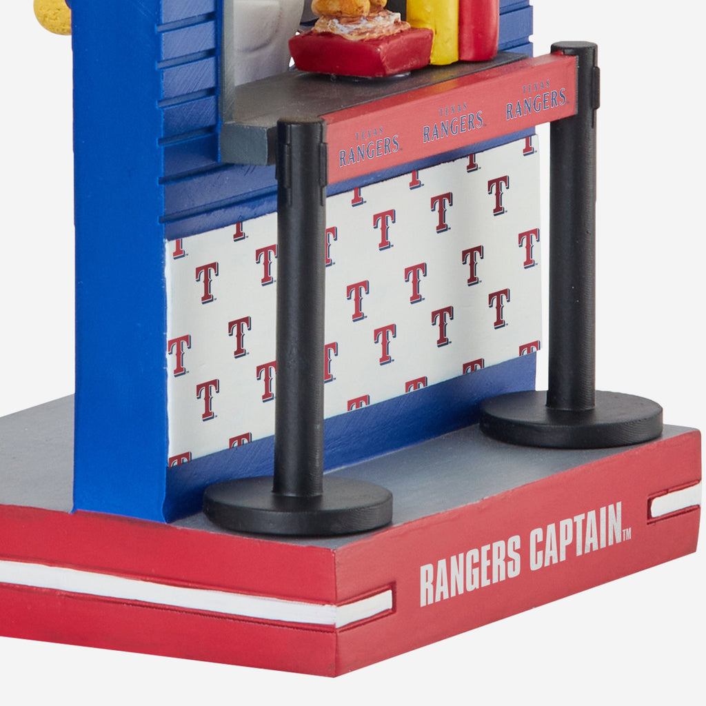Rangers Captain Texas Rangers 2024 Opening Day Mascot Bobblehead FOCO