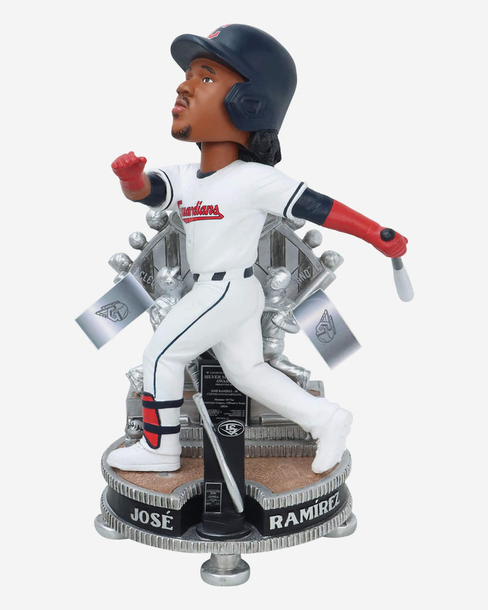 Jose Ramirez Cleveland Guardians 2024 Silver Slugger Bobblehead FOCO - FOCO.com
