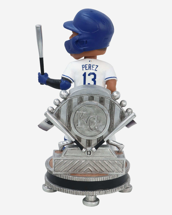 Salvador Perez Kansas City Royals 2024 Silver Slugger Bobblehead FOCO - FOCO.com