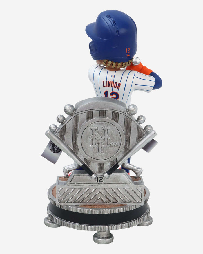 Francisco Lindor New York Mets 2024 Silver Slugger Bobblehead FOCO - FOCO.com