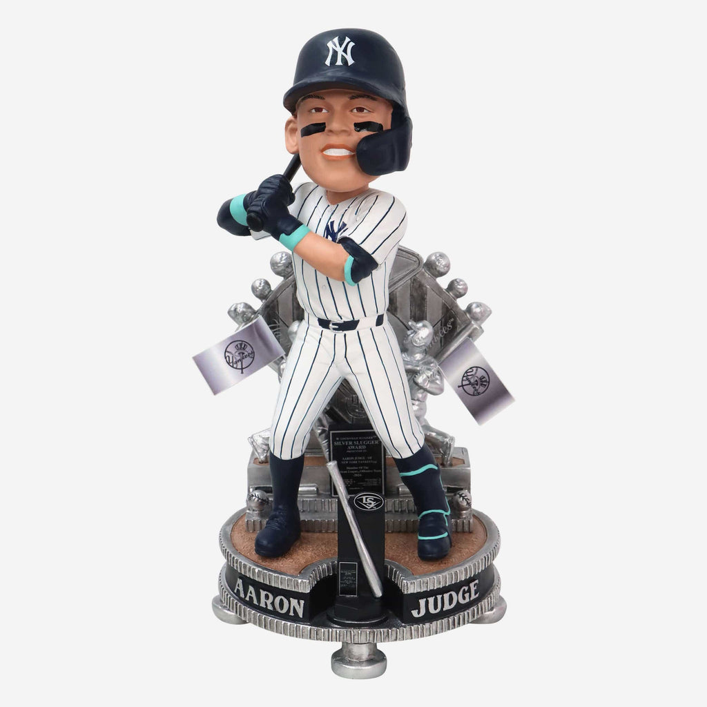 Aaron Judge New York Yankees 2024 Silver Slugger Bobblehead FOCO - FOCO.com