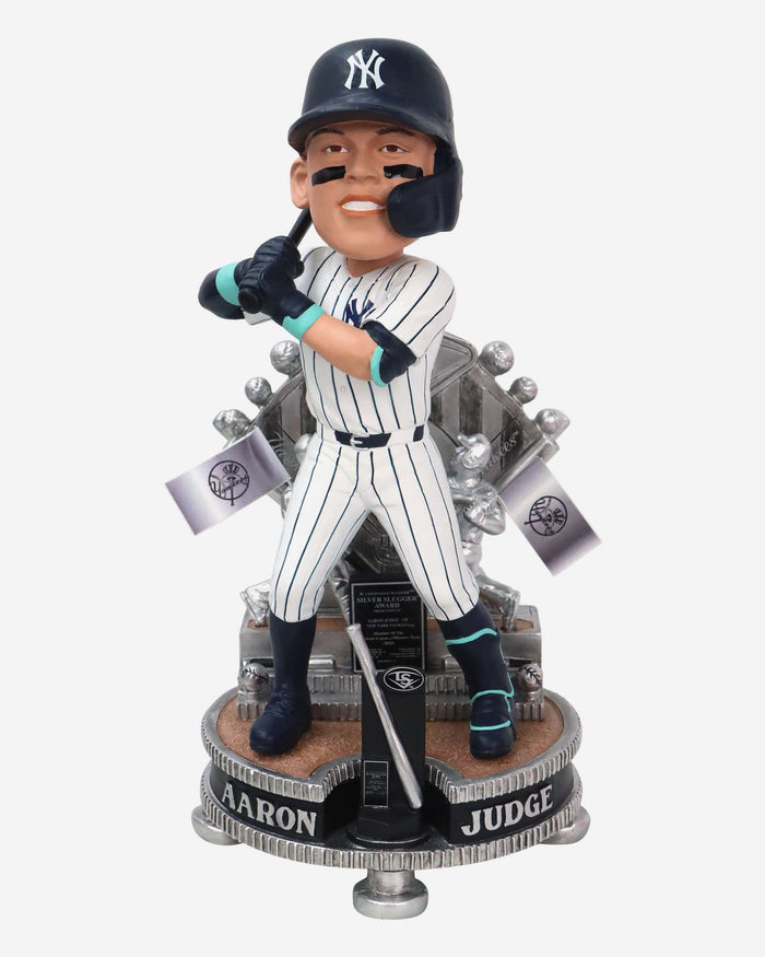 Aaron Judge New York Yankees 2024 Silver Slugger Bobblehead FOCO - FOCO.com