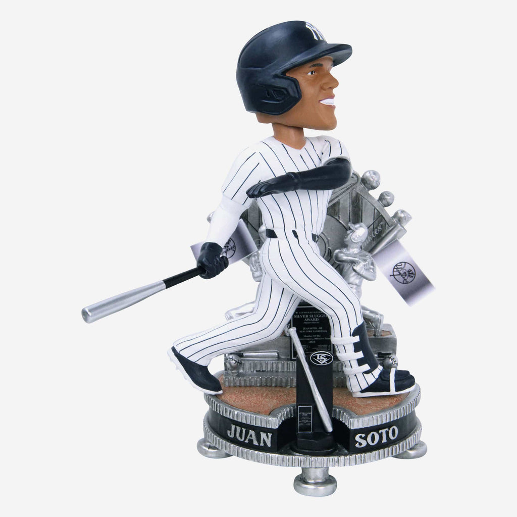 Juan Soto New York Yankees 2024 Silver Slugger Bobblehead FOCO - FOCO.com