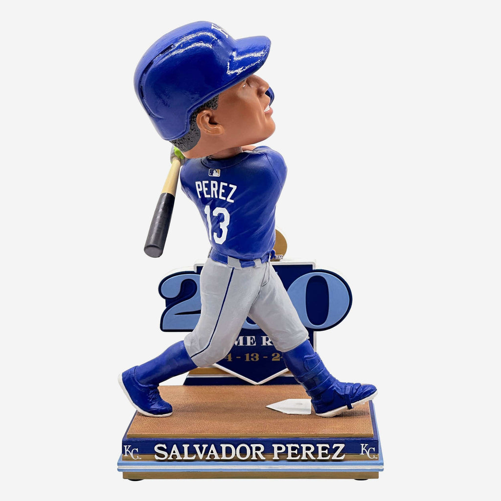 Salvador Perez Kansas City Royals 250 Home Runs Bobblehead FOCO - FOCO.com