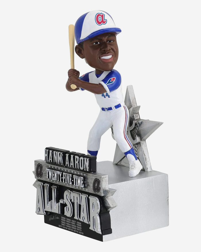 Hank Aaron Atlanta Braves 2025 MLB All-Star Commemorative Bobblehead FOCO - FOCO.com