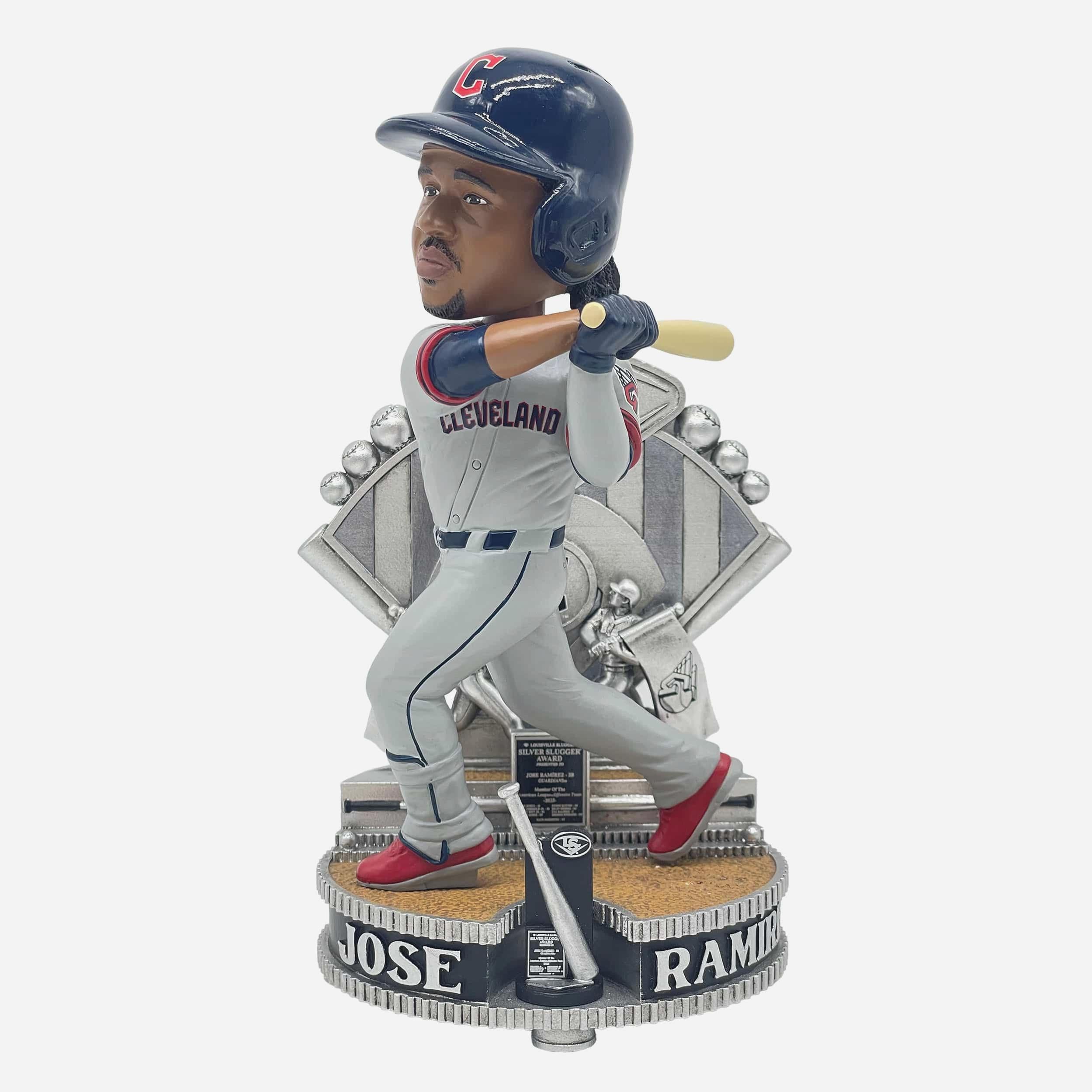 Jose Ramirez Cleveland Guardians 2025 Silver Slugger Bobblehead FOCO