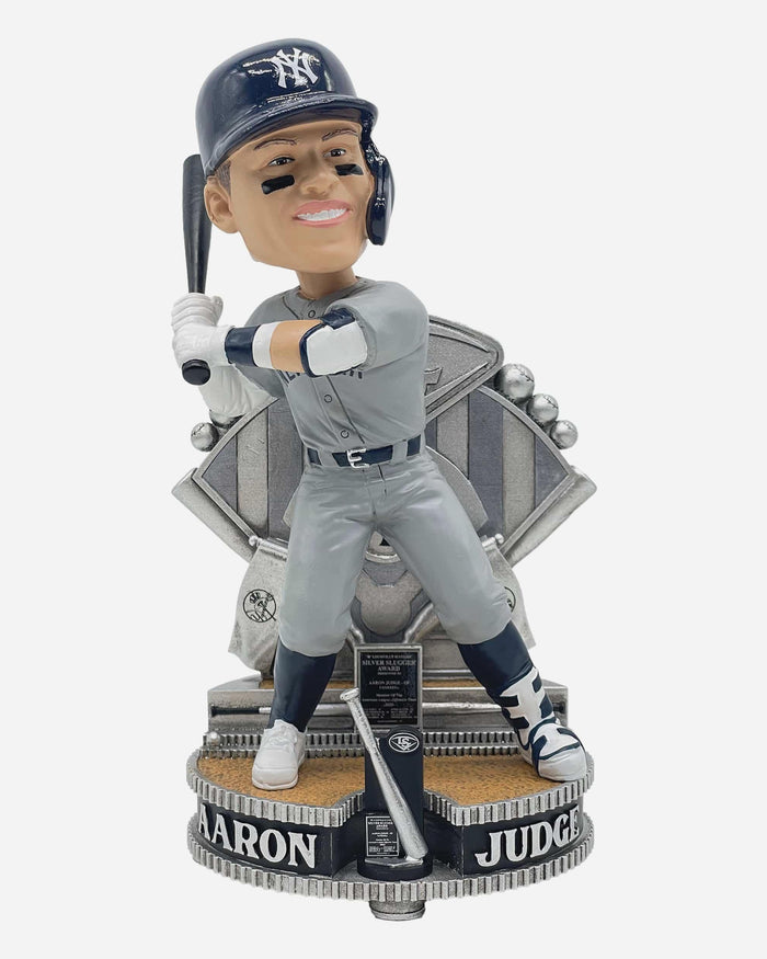 Aaron Judge New York Yankees 2025 Silver Slugger Bobblehead FOCO - FOCO.com