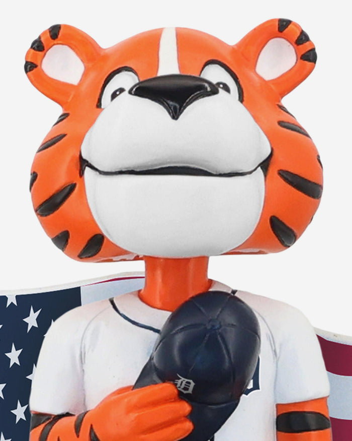 Paws Detroit Tigers 2026 Opening Day Mascot Bobblehead FOCO - FOCO.com