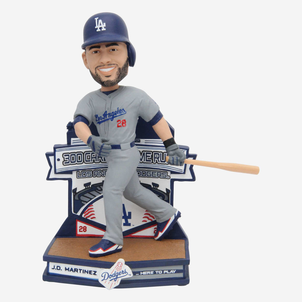 JD Martinez Los Angeles Dodgers 300 Home Run Bobblehead FOCO - FOCO.com