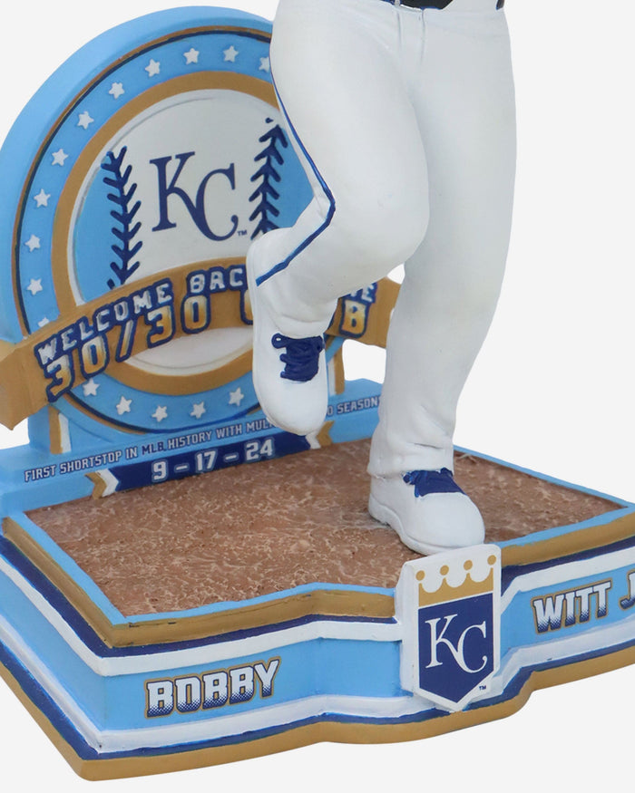 Bobby Witt Jr. Kansas City Royals 30 Home Runs & 30 Stolen Bases Bobblehead FOCO - FOCO.com