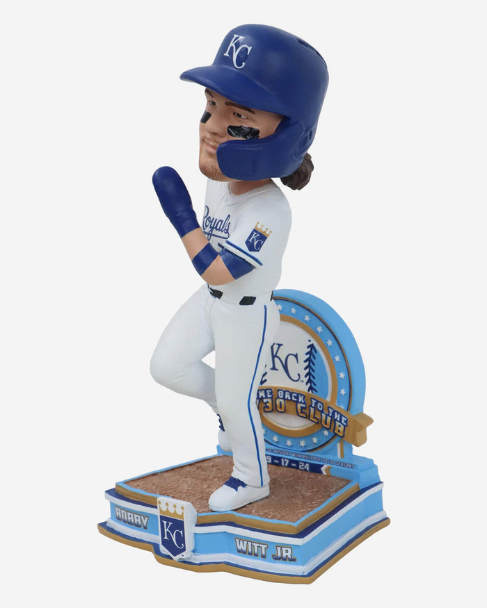 Bobby Witt Jr. Kansas City Royals 30 Home Runs & 30 Stolen Bases Bobblehead FOCO - FOCO.com