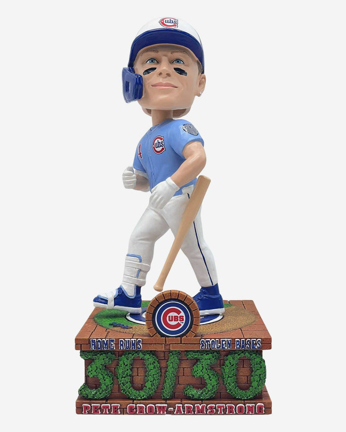 Pete Crow-Armstrong Chicago Cubs 30/30 Club Bobblehead FOCO - FOCO.com