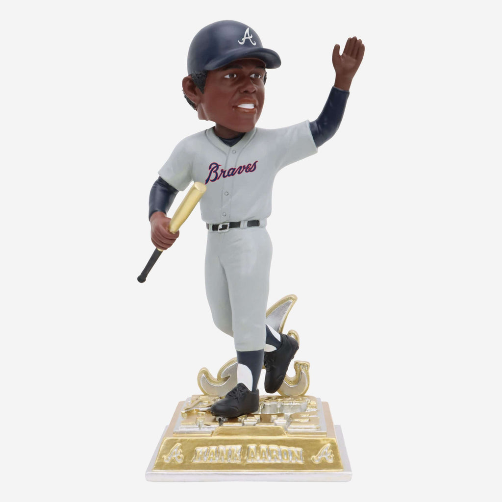 Hank Aaron Atlanta Braves 3000 Hit Bobblehead FOCO - FOCO.com