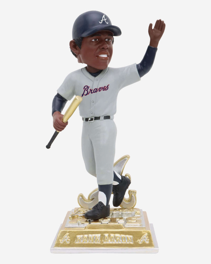 Hank Aaron Atlanta Braves 3000 Hit Bobblehead FOCO - FOCO.com