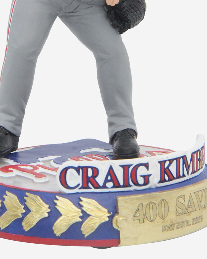 Craig Kimbrel Philadelphia Phillies 400 Saves Bobblehead FOCO - FOCO.com