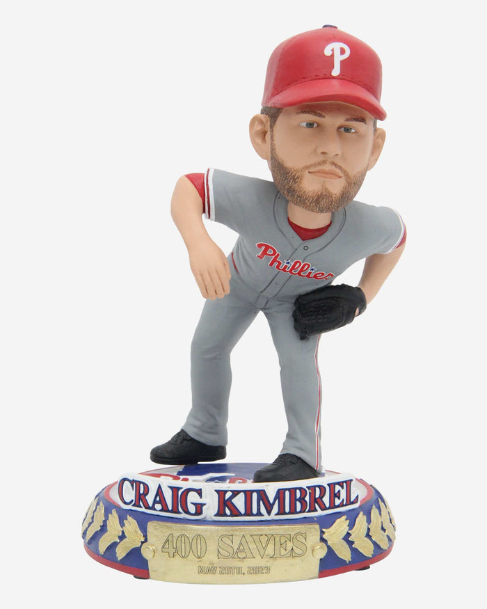 Craig Kimbrel Philadelphia Phillies 400 Saves Bobblehead FOCO - FOCO.com