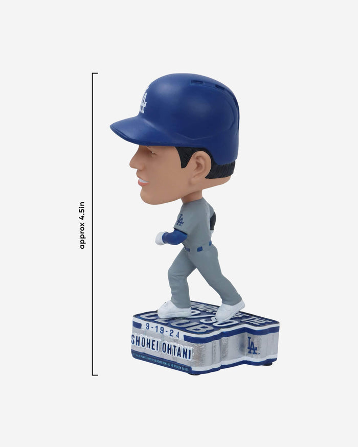 Shohei Ohtani Los Angeles Dodgers 50 Home Runs & 50 Stolen Bases Mini Bighead Bobblehead FOCO - FOCO.com