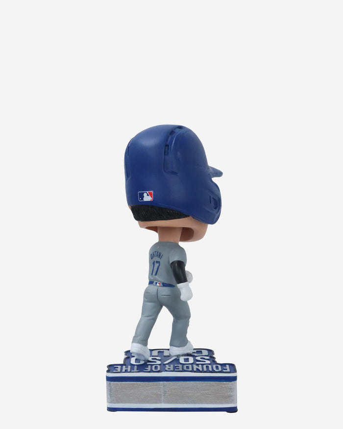 Shohei Ohtani Los Angeles Dodgers 50 Home Runs & 50 Stolen Bases Mini Bighead Bobblehead FOCO - FOCO.com