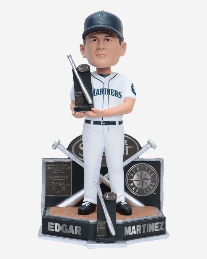 Edgar Martinez Seattle Mariners 5X Silver Slugger Bobblehead Officially Licensed by MLB