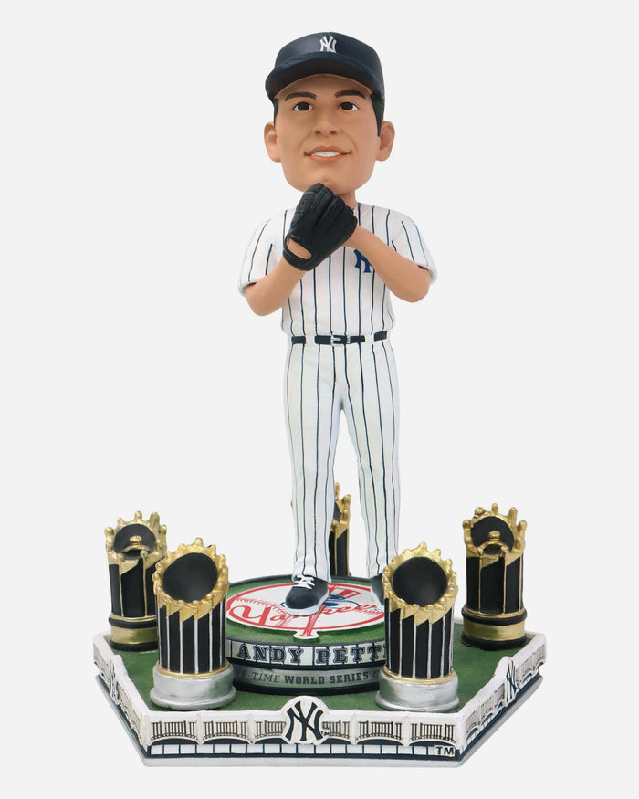 Andy Pettitte New York Yankees 5X World Series Champion Bobblehead FOCO - FOCO.com