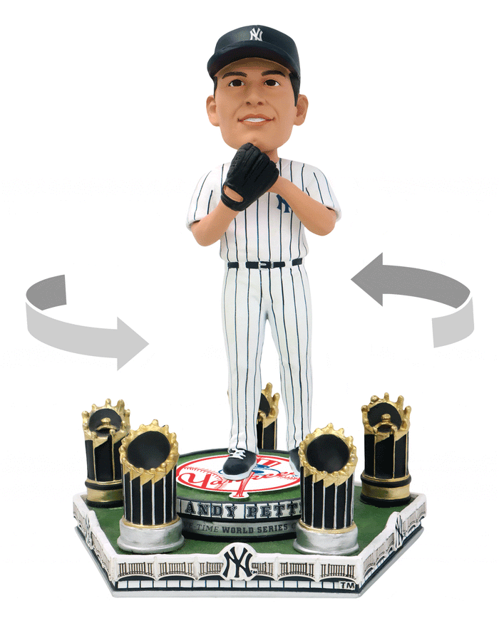 Andy Pettitte New York Yankees 5X World Series Champion Bobblehead FOCO - FOCO.com